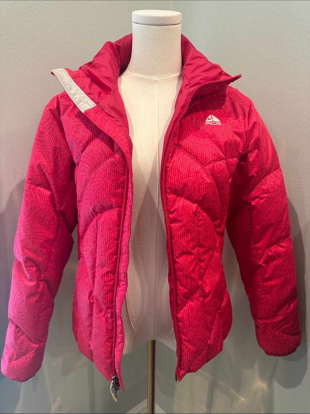 Nike ACG Girls' Pink Quilted Puffer Jacket